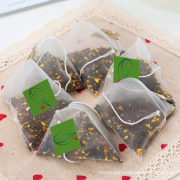 Flavored Tea Bags Pyramid